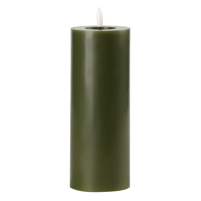 Green LED Candles