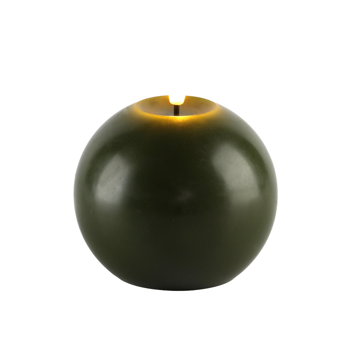 Green Ball LED Candle
