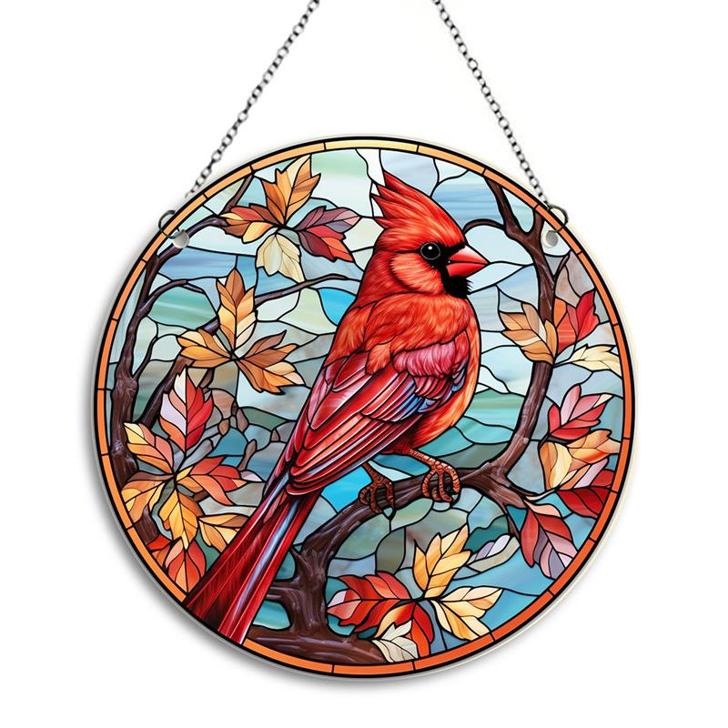 Cardinal Suncatcher