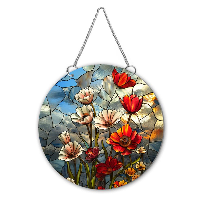 Poppies Suncatcher