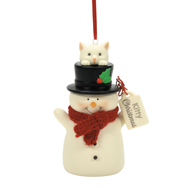 Snowpinion Ornament: Kitty Christmas