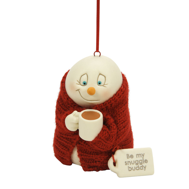 Snowpinion Ornament: Be My Snuggle Buddy