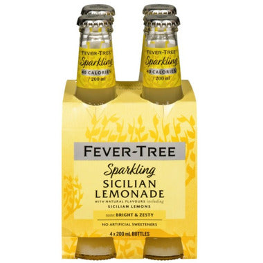 Fever-Tree Sicilian Lemonade 4 Pack