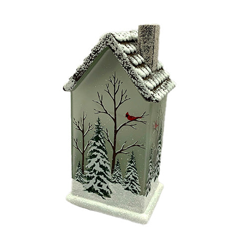 Frosted Cardinal House