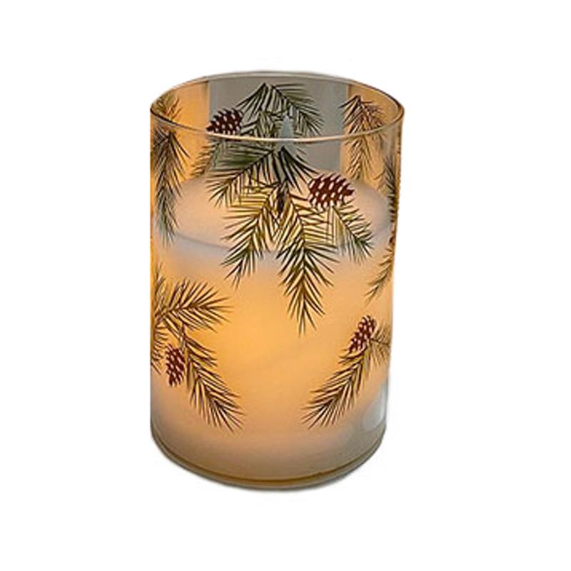 Decorative Candle in Glass Jar