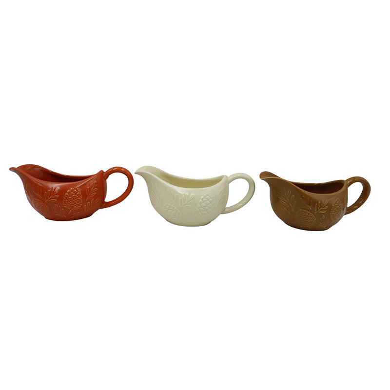 Embossed Gravy Boat