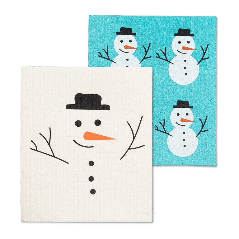 Snowman Swedish Dish Cloth