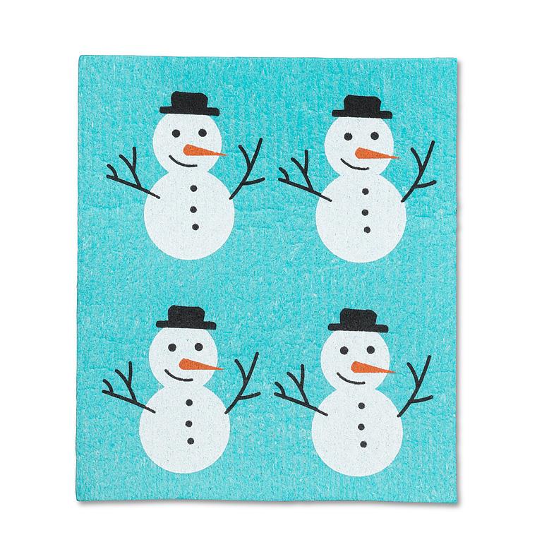 Snowman Swedish Dish Cloth