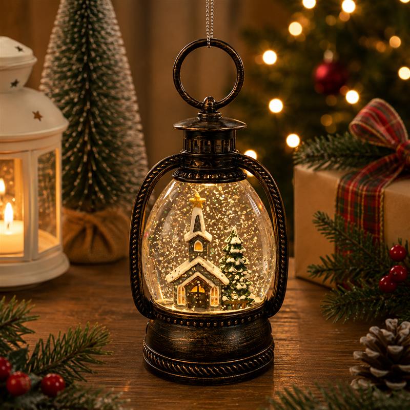Mini Church Snow Globe