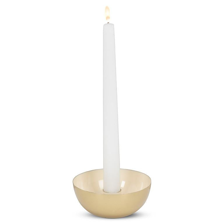 Enamel Pipe Taper Candle Holder