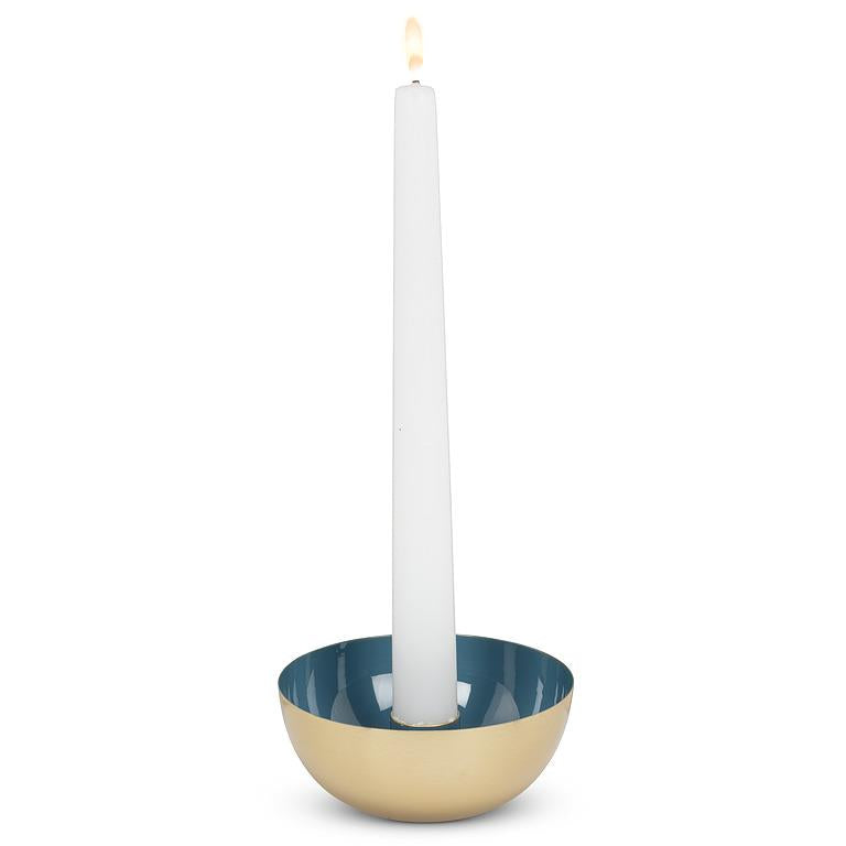 Enamel Pipe Taper Candle Holder