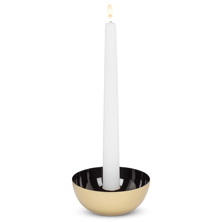 Enamel Pipe Taper Candle Holder