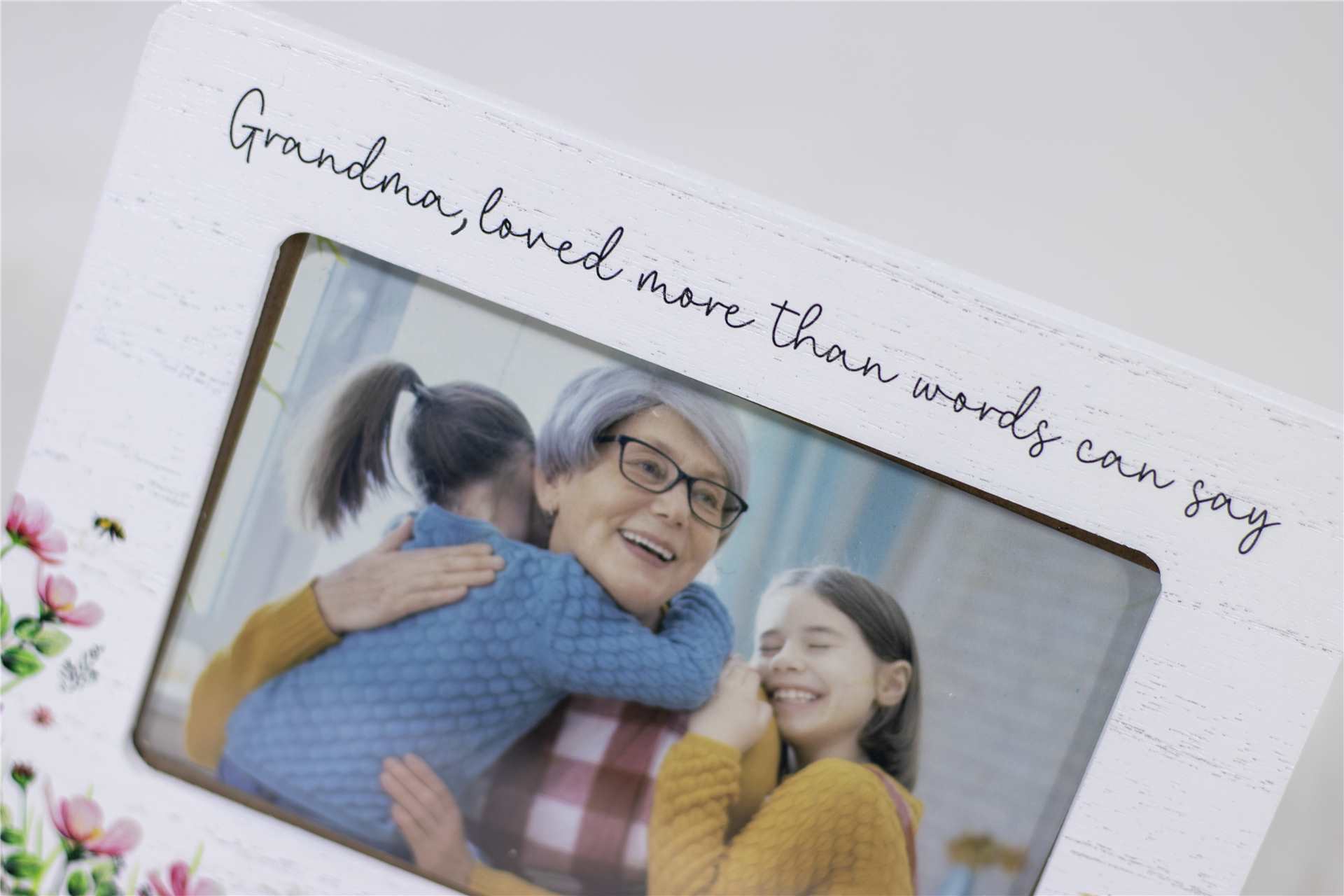 Grandma Loved More Than I Can Say Photo Frame
