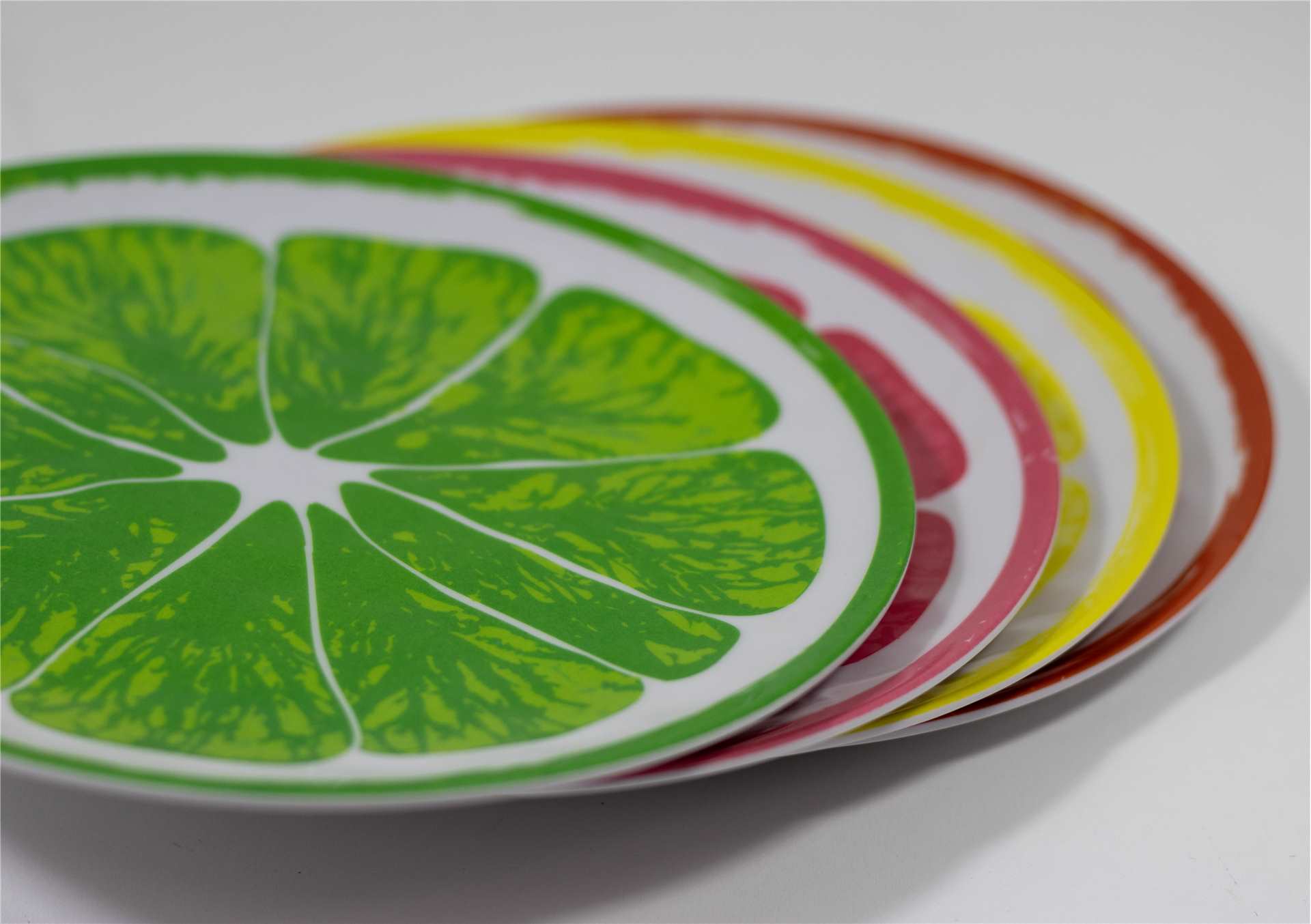 Fruit Themed Dessert Plates