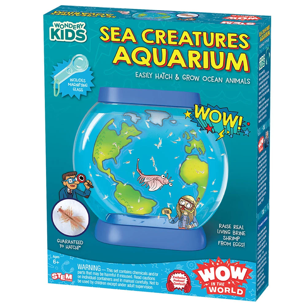 Sea Creatures Aquarium-Grow Your Own Ocean Animals