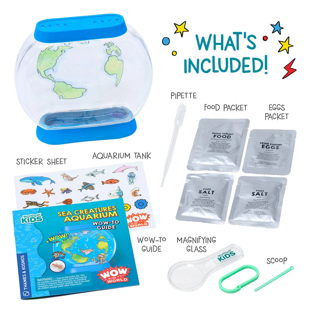 Sea Creatures Aquarium-Grow Your Own Ocean Animals