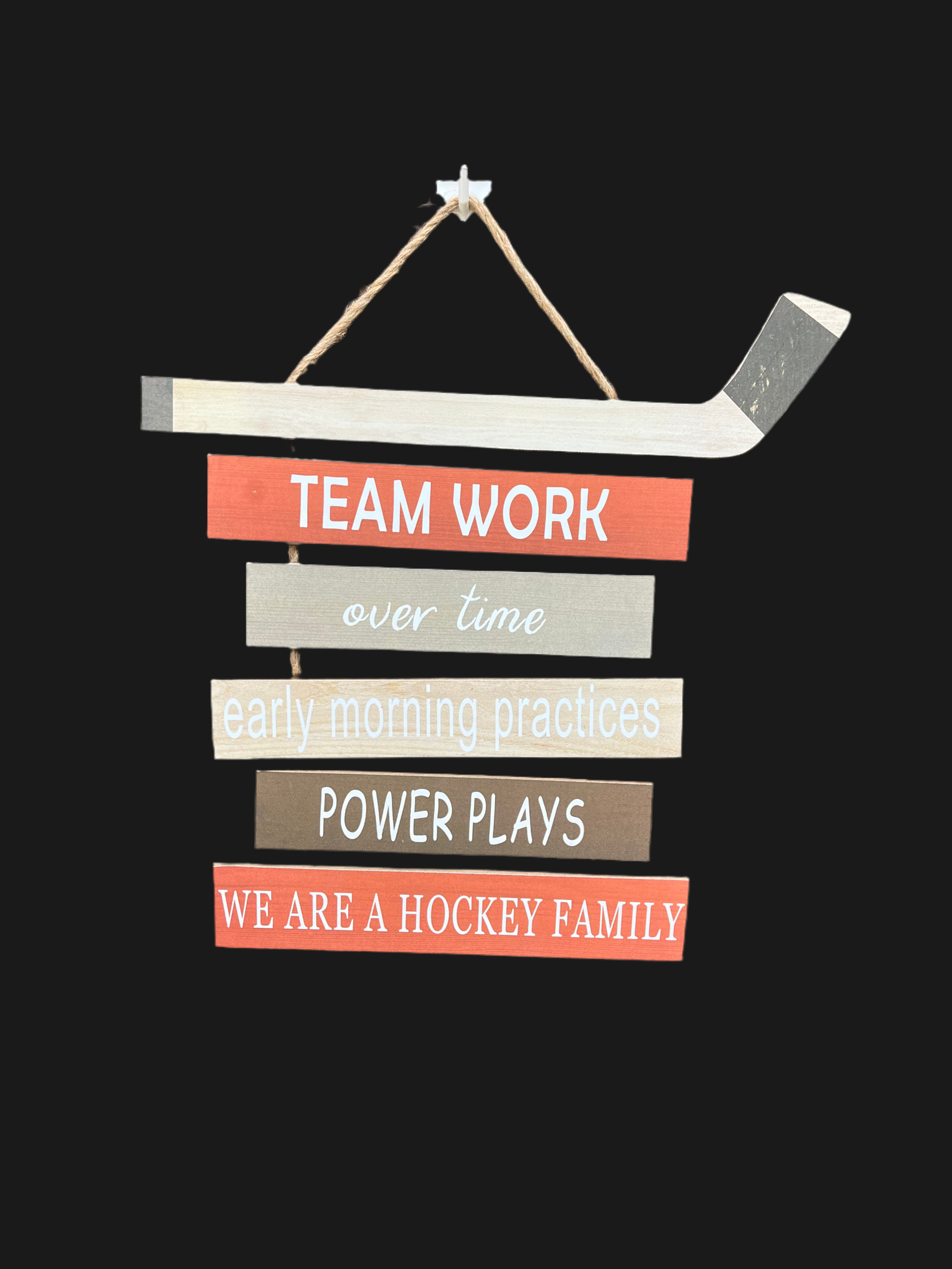 Hockey Wall Plaque