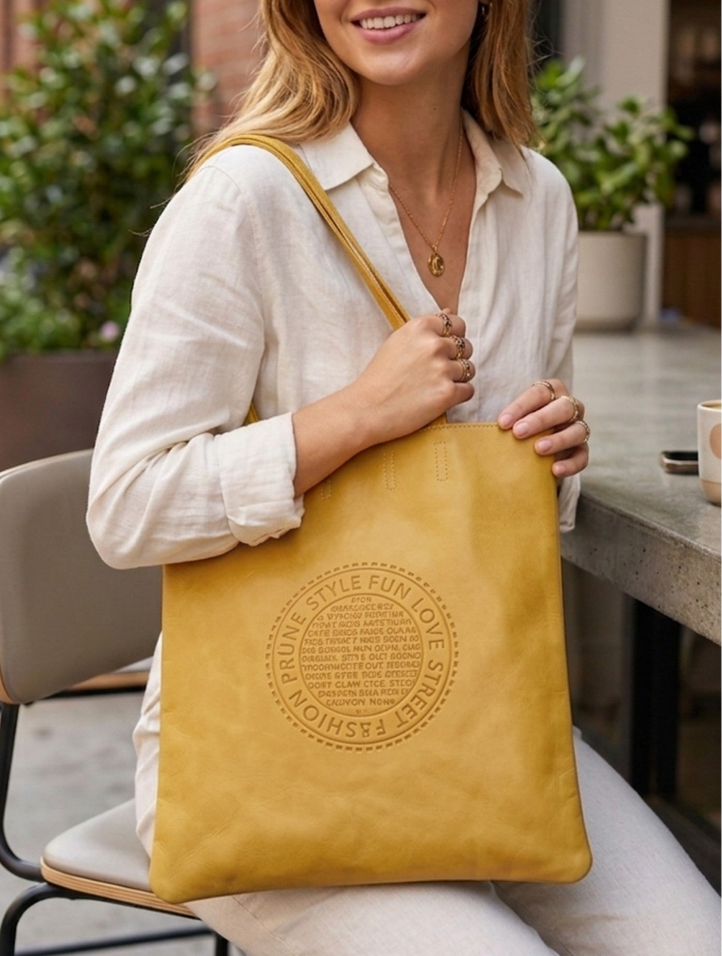 Solid Colour Matte Tote Bag