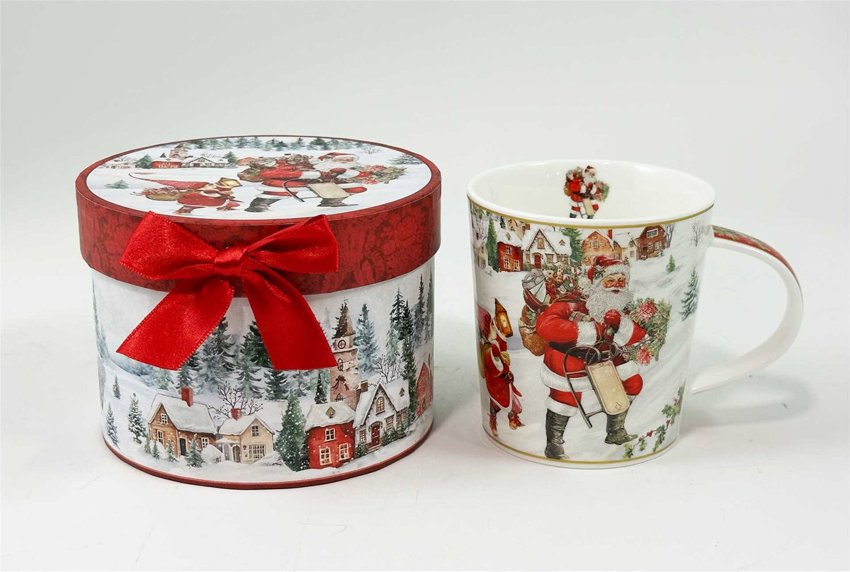 Santa Mug with Matching Gift Box