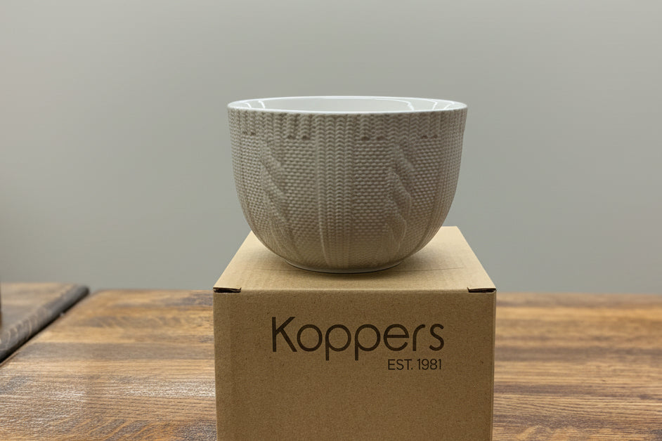 Cable Knit Bowl or Plate