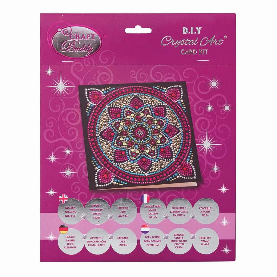 Crystal Card Kit: Mandala