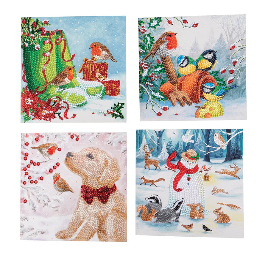 Crystal Art Card Kit-British Box Set