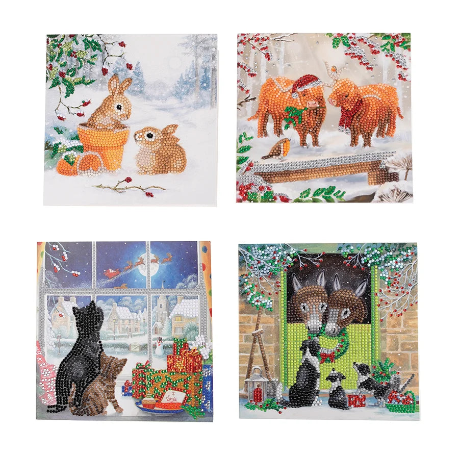 Crystal Art Card Kit-British Box Set