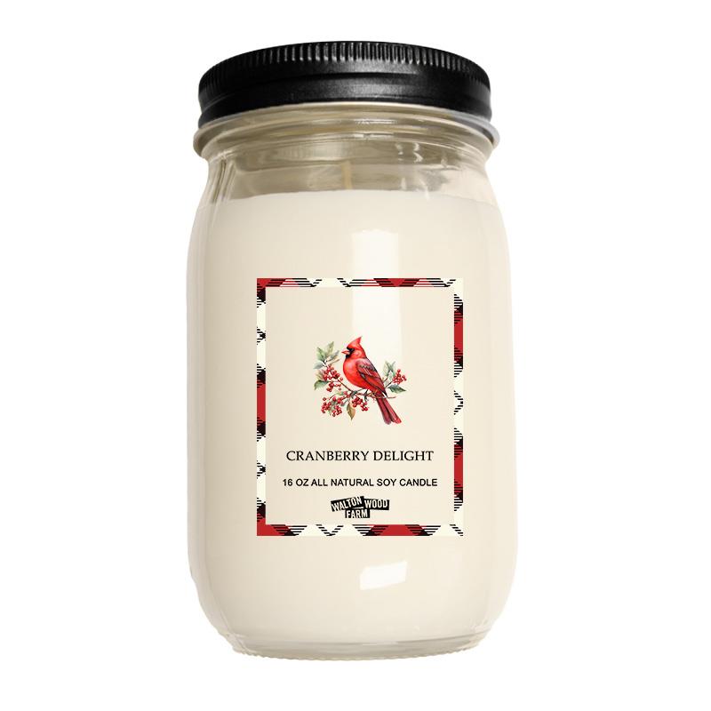 Cranberry Delight Soy Candle