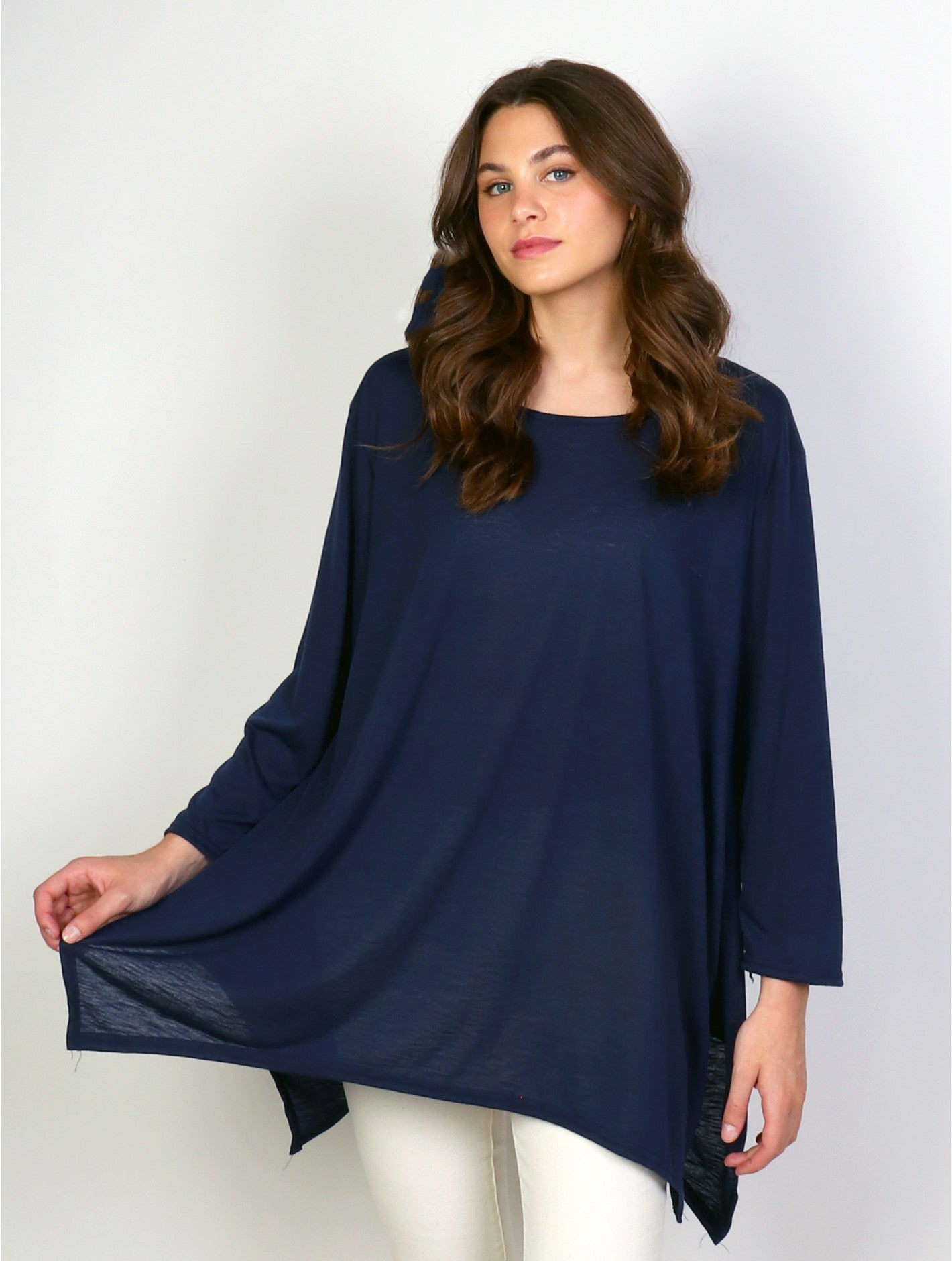 High-Low Long Sleeved Top