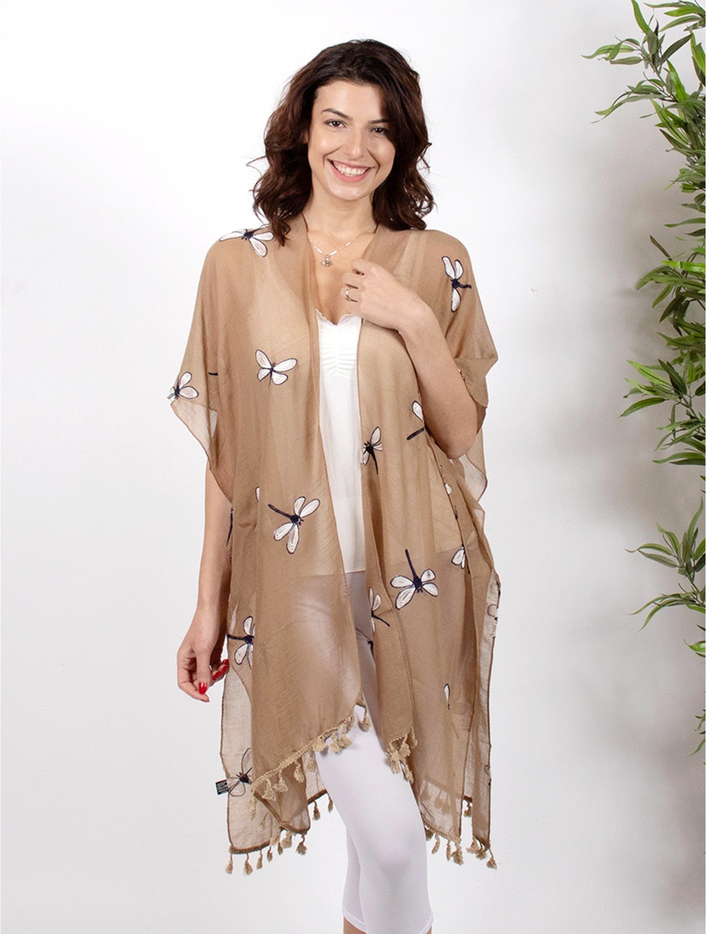 Oversized Dragonfly Kimono