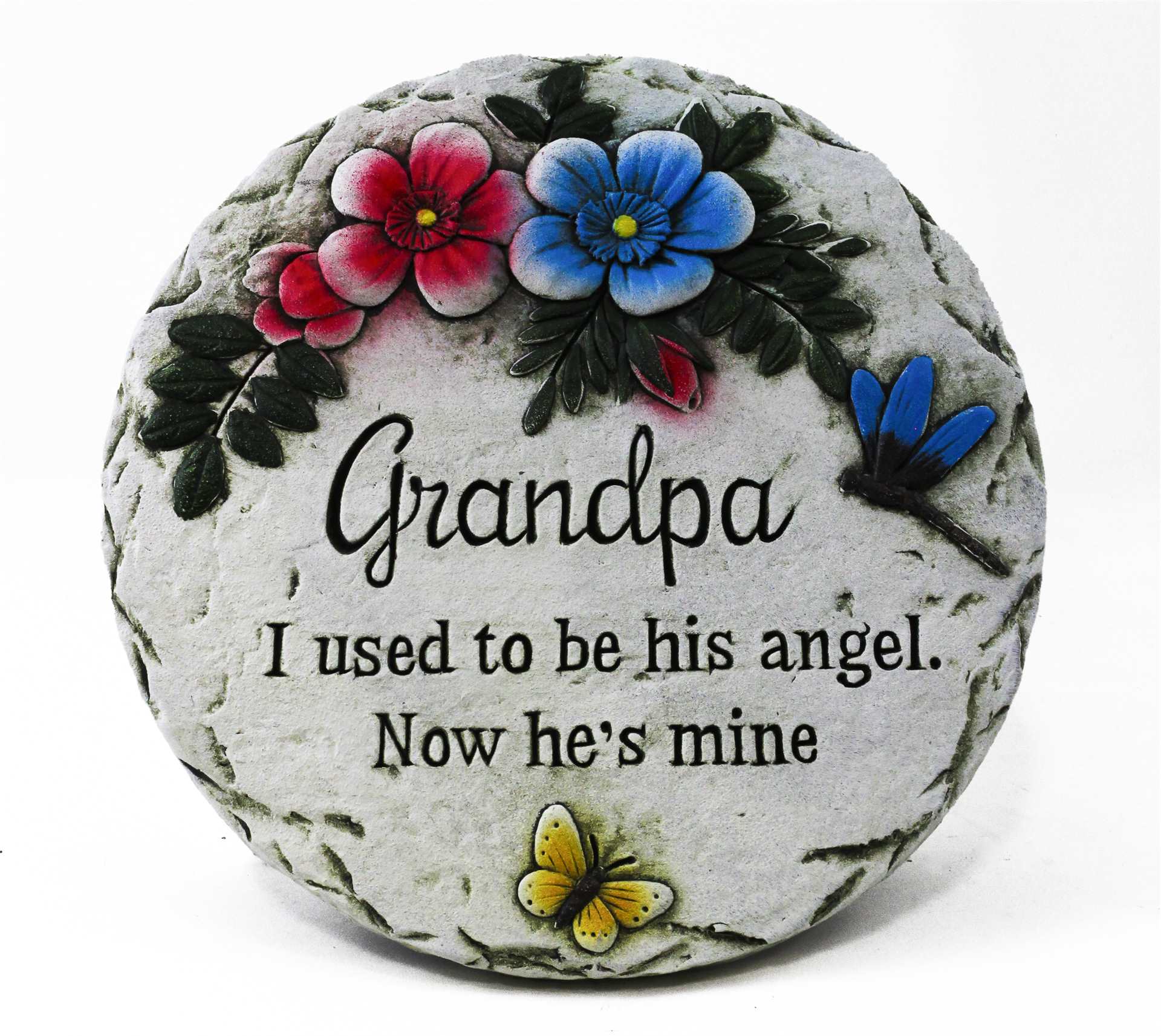 Grandma or Grandpa Memorial Stepping Stone