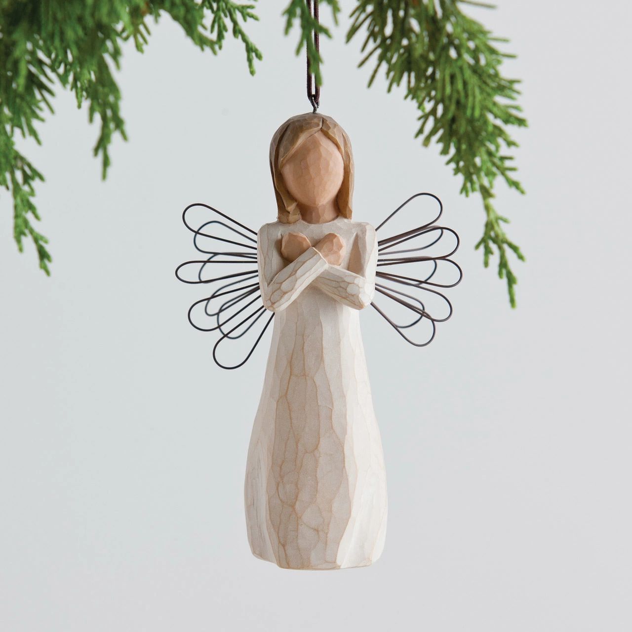 Willow Tree: Sign for Love Ornament