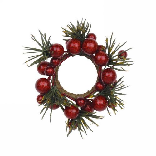 Cranberry Candle Ring