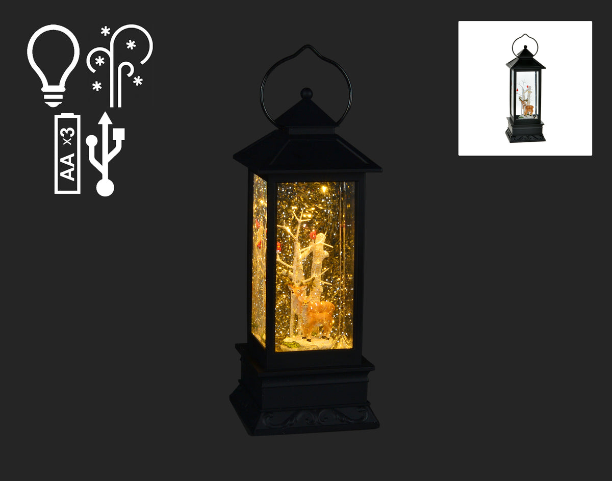 Black Lantern with Deer