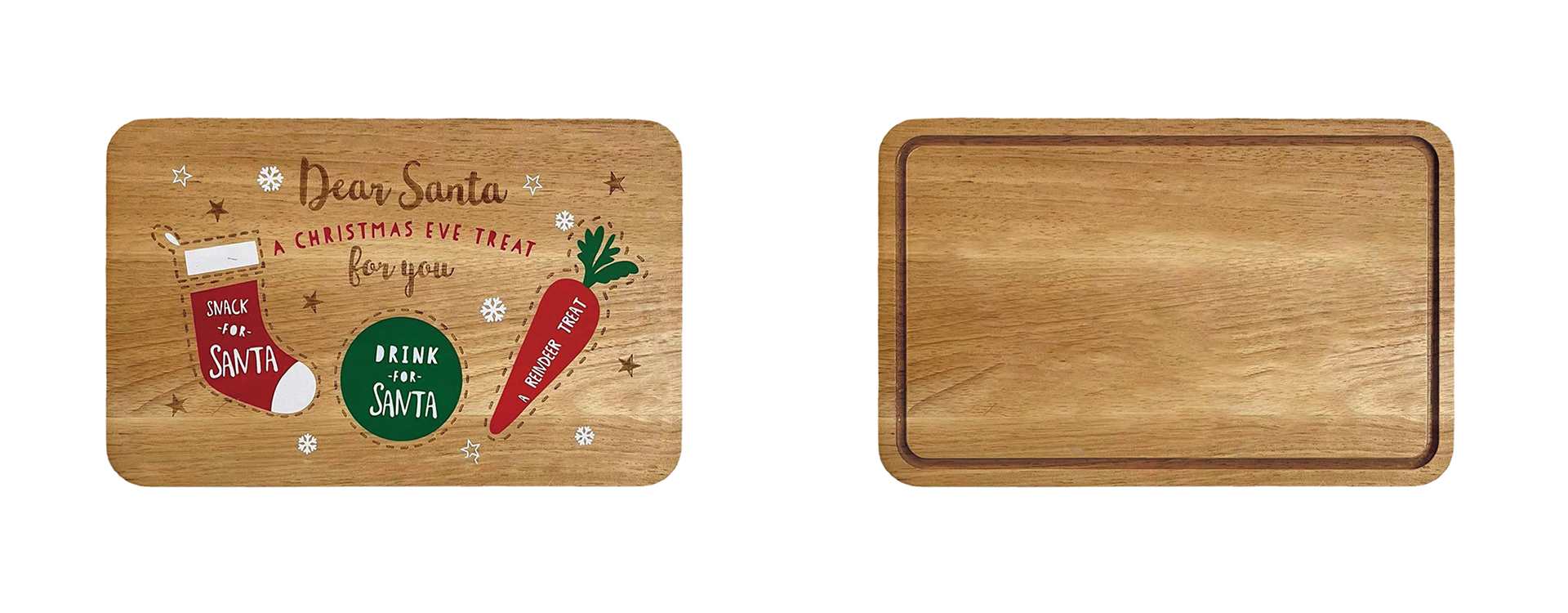 Dear Santa Serving Tray and Cutting Board