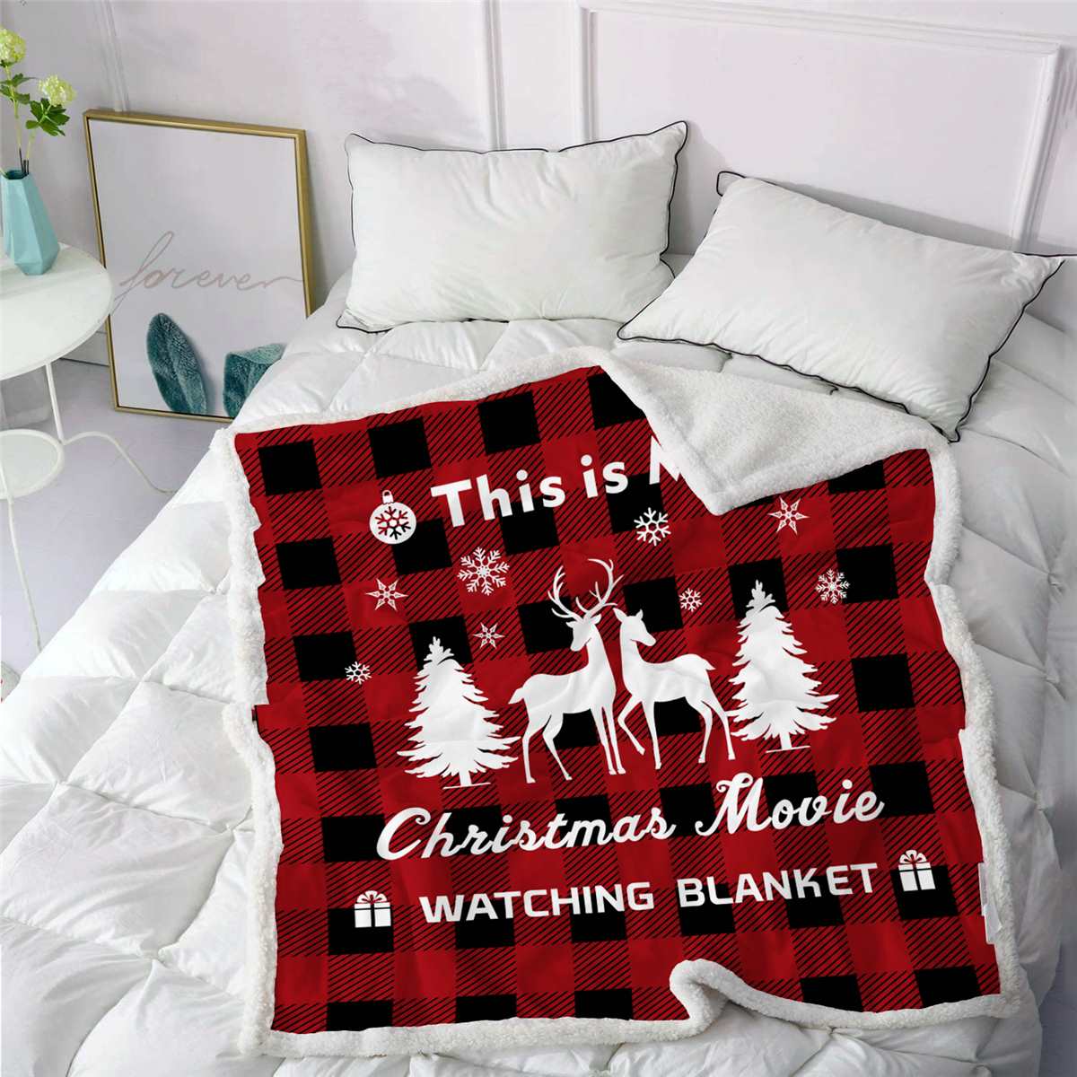 Christmas Movie Watching Blanket