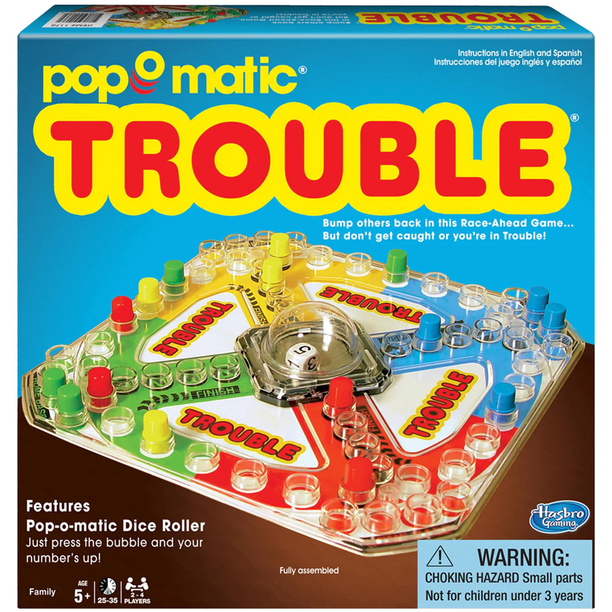 Classic Pop-O-Matic Trouble Game