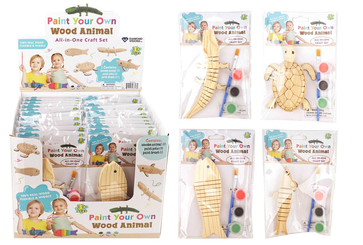 Paint Your Own Wood Animal