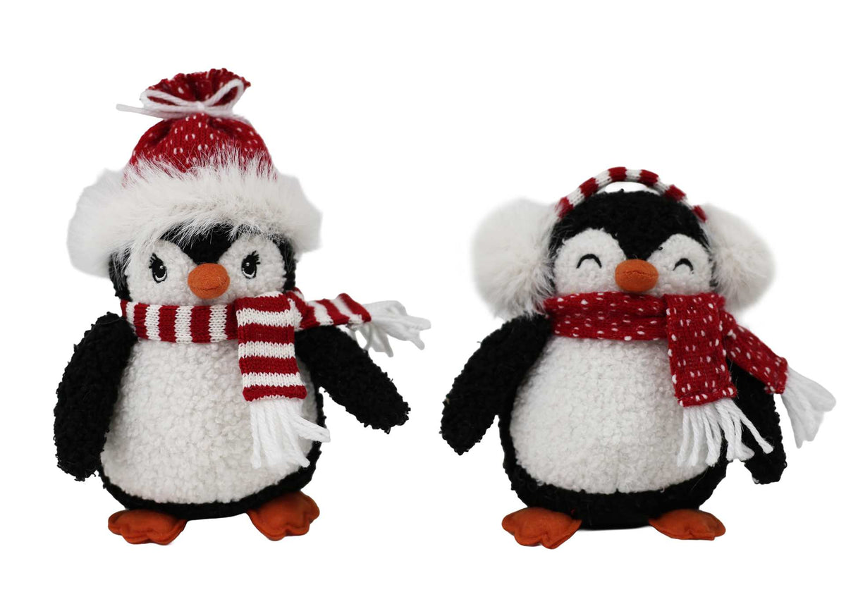 Fabric Penguin with Hat