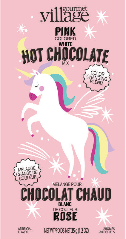 Gourmet Village Pink Unicorn Hot Chocolate