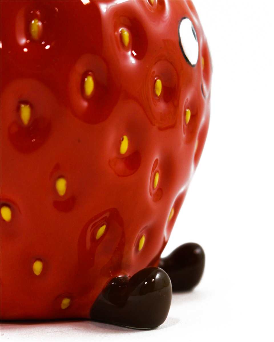 Red Strawberry Money Bank