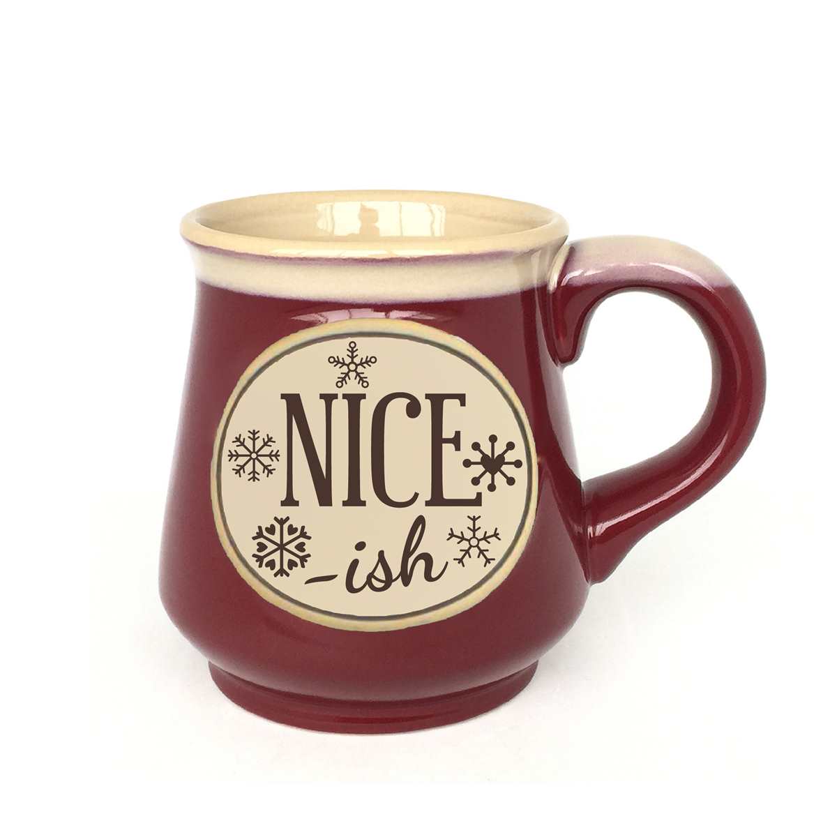 Pottery Style Mug-Nice-ish