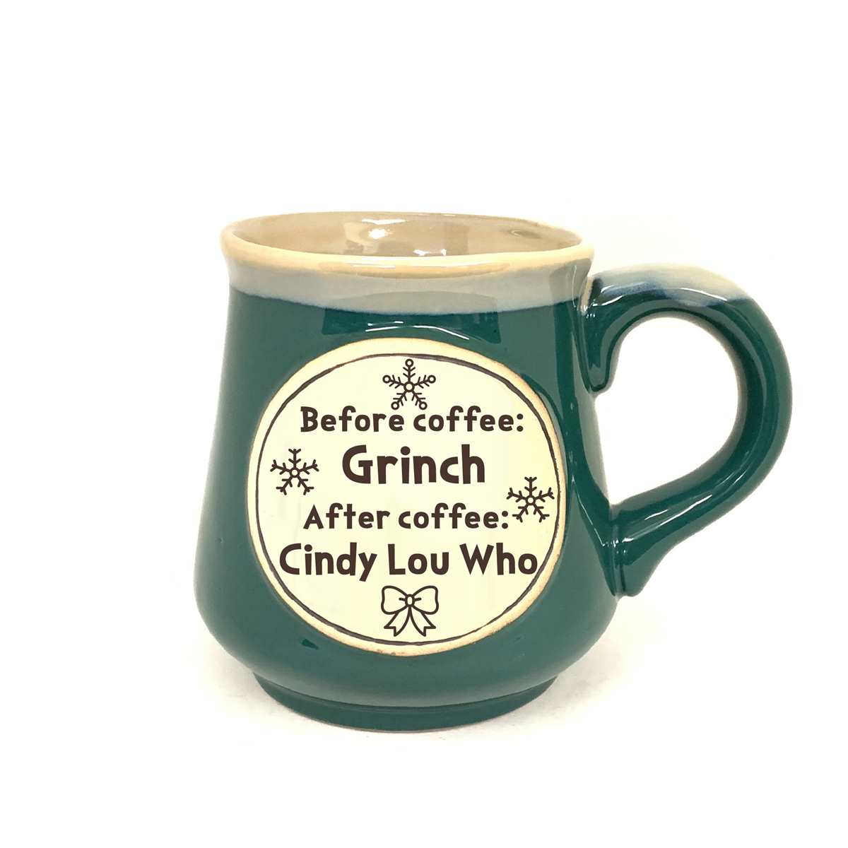 Pottery Style Mug-Cindy Lou-Who