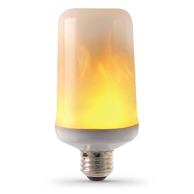 Flame Light Bulb