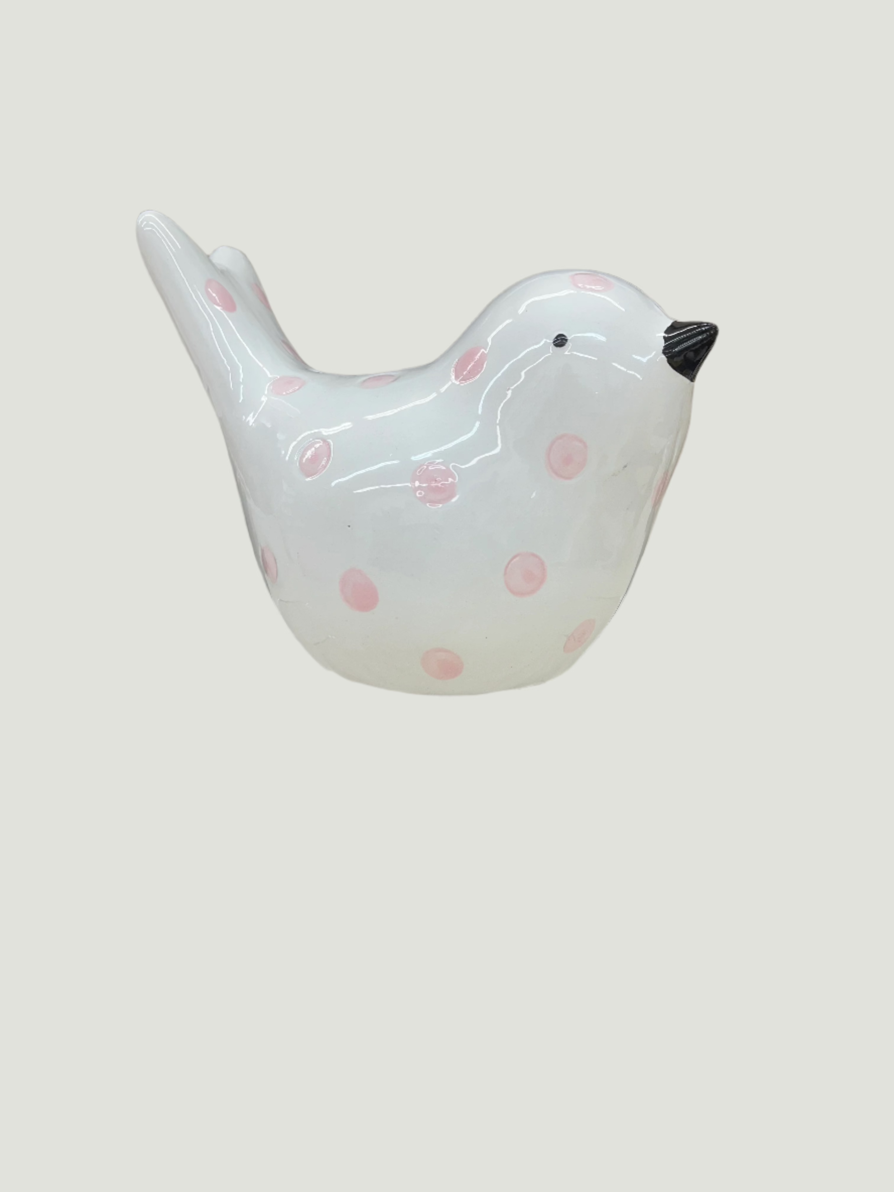 Polka Dot Bird Money Bank