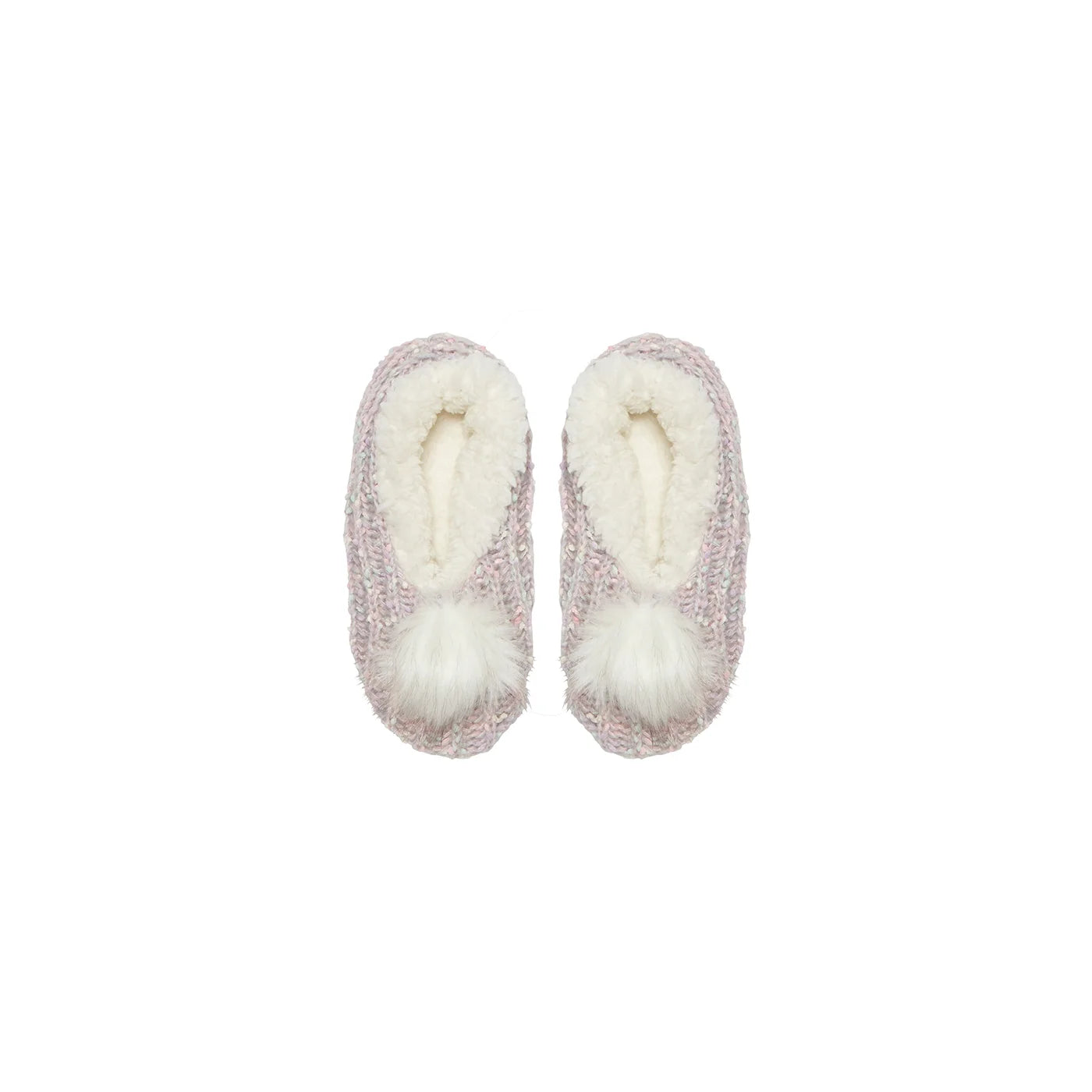 Popcorn Knit Lounge Slippers