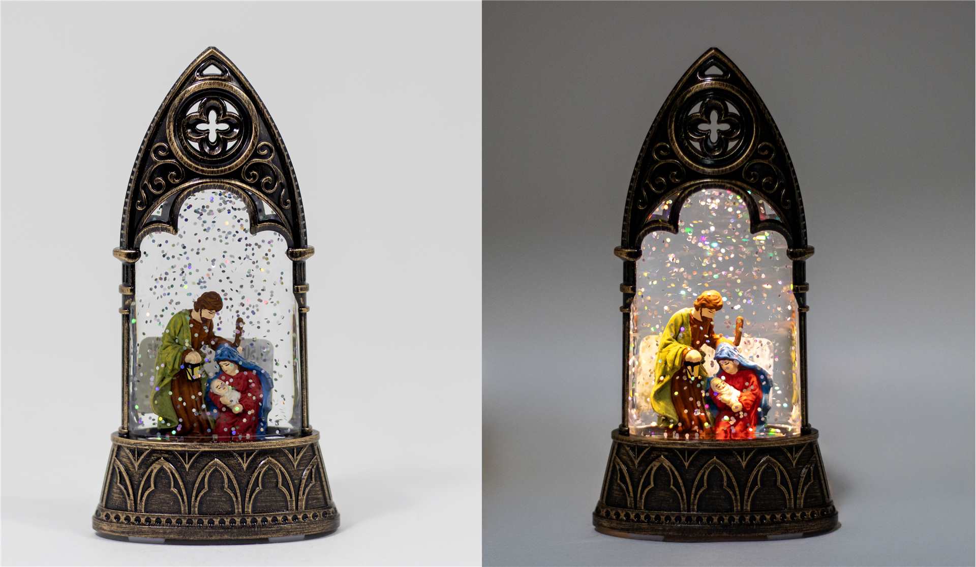 Small Nativity Water Globe