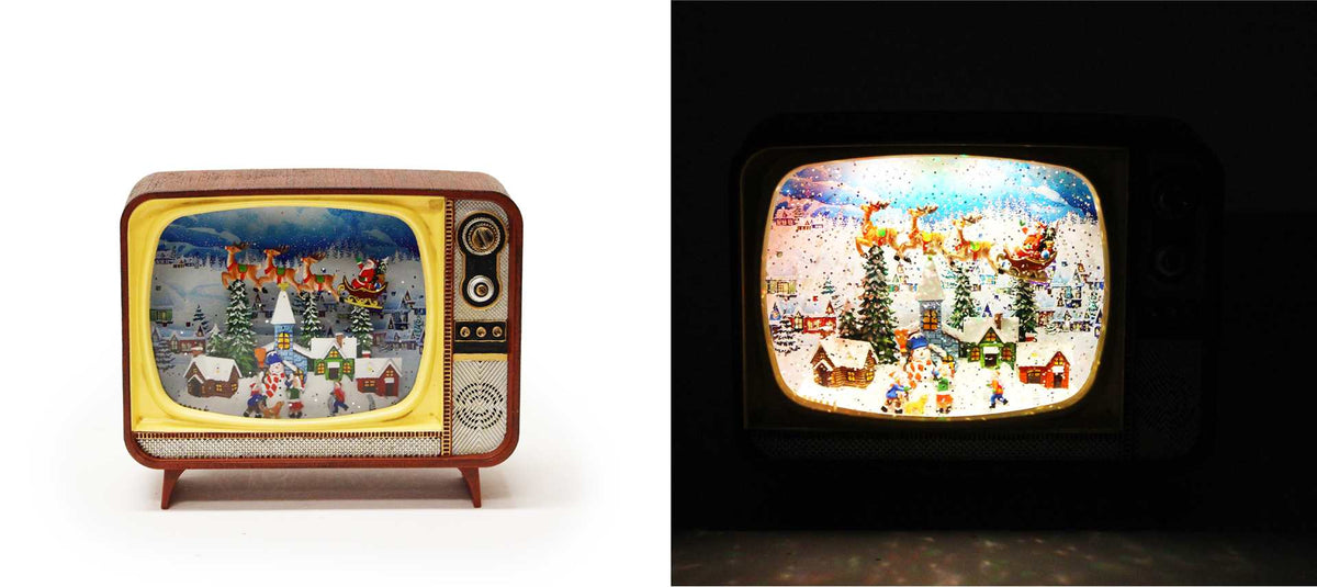 Water Globe Lantern-Old Fashioned TV