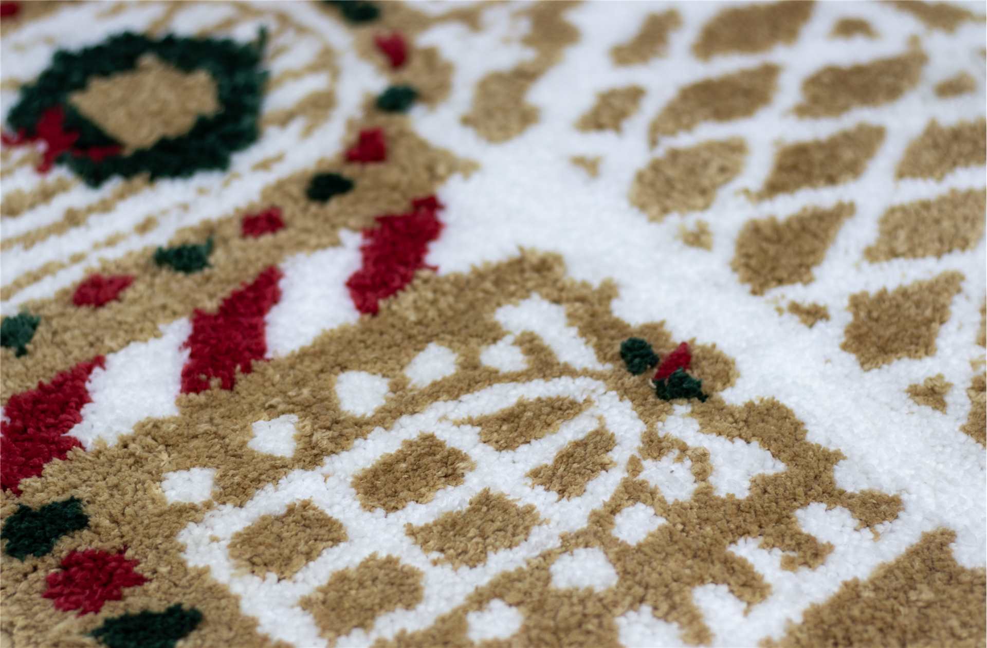 Gingerbread House Plush Mat