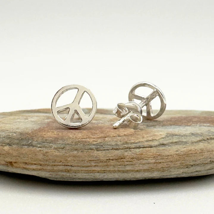 Peaceful Spirit Sterling Studs
